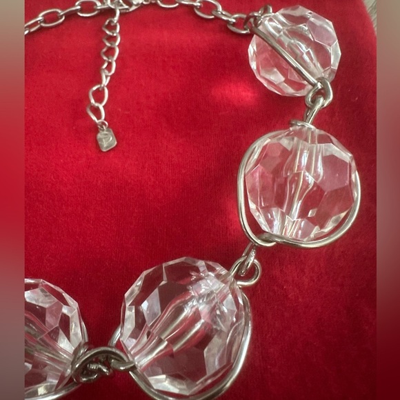 Vintage Large Lucite Necklace - Picture 4 of 5